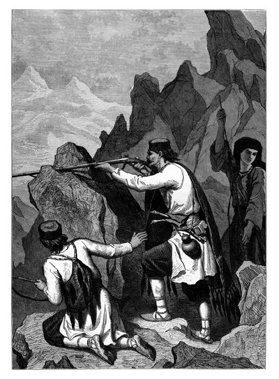 Montenegrijnen, c1890 door Unbekannt