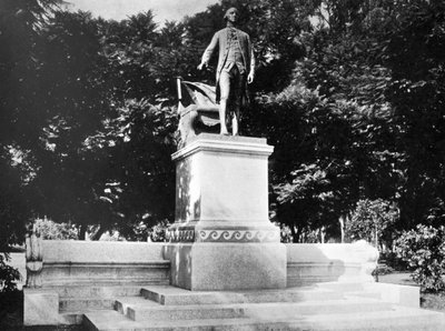 Monument voor George Washington, Palermo Park, Buenos Aires, Argentinië door Unbekannt