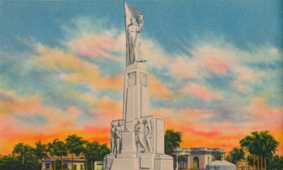 Monument voor de Vlag, Barranquilla, ca. 1940s door Unbekannt