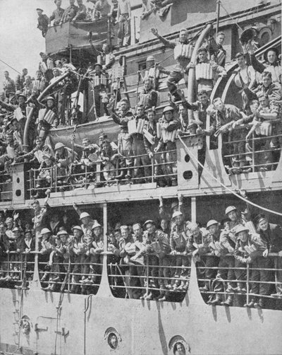 Meer Britse Troepen ter Hulp van Frankrijk, 1940 door Unbekannt