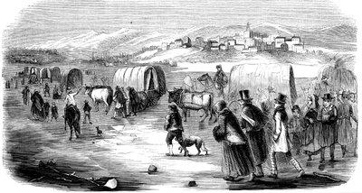 Mormonen op de trek van Illinois naar Utah, 1846 1853 door Unbekannt