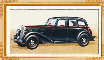 Morris 25 Saloon, c. 1936 door Unbekannt