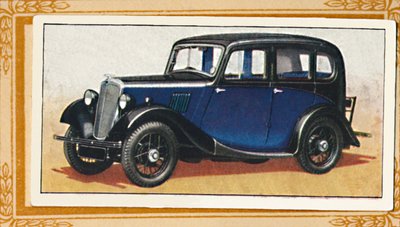 Morris Eight Saloon, ca. 1936 door Unbekannt