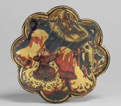 Morse met Sint Franciscus van Assisi Ontvangt de Stigmata, Italiaans, ca. 1300-1350 door Unbekannt