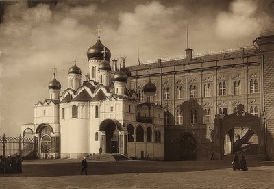 Moskou. Verkondigingskathedraal door Unbekannt