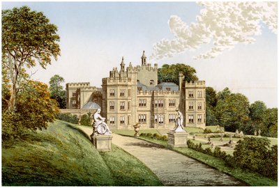 Mount Edgcumbe, Cornwall, huis van Lord Mount Edgcumbe, ca. 1880 door Unbekannt