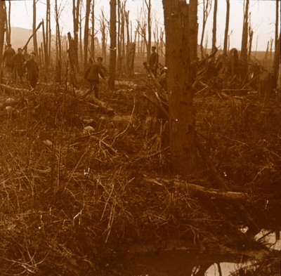 Mount Kemmel, Vlaanderen, België, c1914-c1918 door Unbekannt