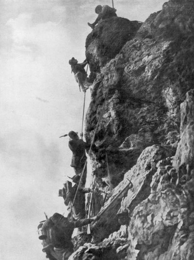 Mount Nero, Karstplateau, Tweede Slag om de Isonzo, Eerste Wereldoorlog door Unbekannt