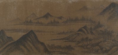 Berglandschap door Unbekannt