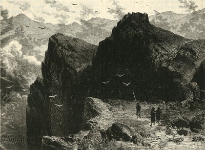 Berglandschap in Epirus door Unbekannt