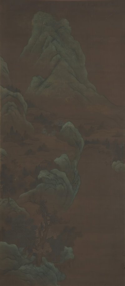 Berglandschap door Unbekannt