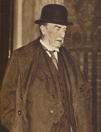 Mr. Baldwin verlaat nr. 10 om koning Edward te bezoeken in The Fort, 5 dec 1936, 1937 door Unbekannt