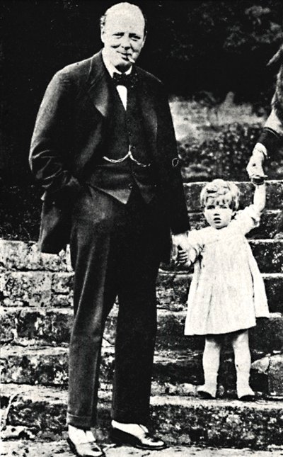 Mr. Churchill met Zijn Dochter door Unbekannt