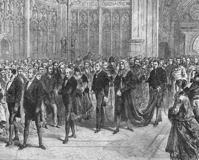 Eerste premierschap van Mr. Gladstone: De vergadering van het parlement van 1868-1874, 1901 door Unbekannt