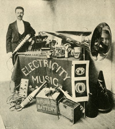 Mr. Patterson en zijn apparaat, 1900 door Unbekannt