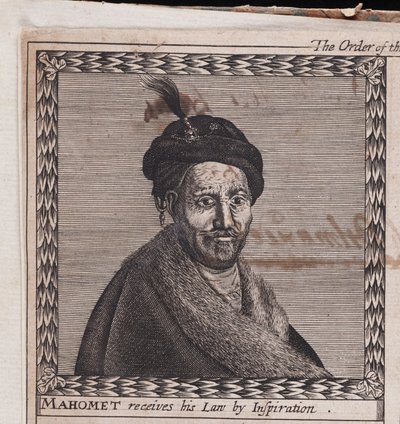 Mohammed Uit: De orde van de Inspirati, 1659 door Unbekannt