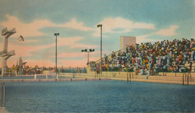 Gemeentelijk Zwembad, Barranquilla, ca. 1940s door Unbekannt