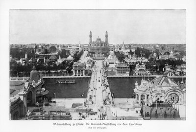 Museum van de Koloniën, Trocadero, Wereldtentoonstelling Parijs, 1889, 1900 door Unbekannt