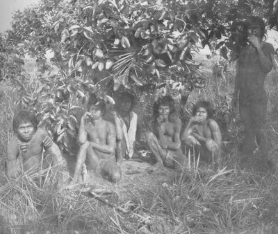 Nambikwara Indianen van de Staat Matto Grosso, gepacificeerd door Kolonel Rondon, maar nog niet volledig gedocumenteerd door Unbekannt