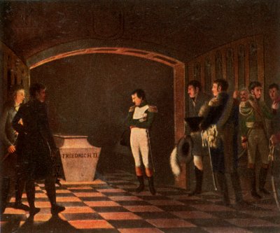 Napoleon I bij het graf van Frederik de Grote, 27 oktober 1806, 1936 door Unbekannt