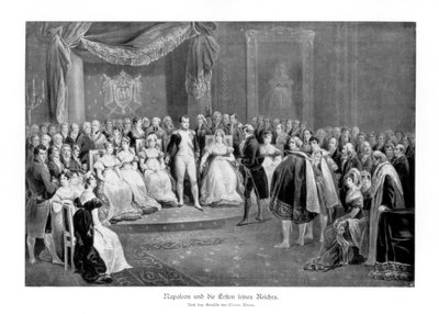 Napoleon en het eerste van zijn rijken, ca. 1804-1814 door Unbekannt