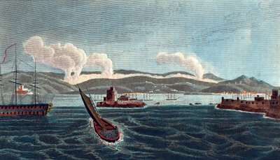 Napoleontische Oorlogen: Slag bij Corunna La Coruna, Spanje, 16 januari 1809 door Unbekannt