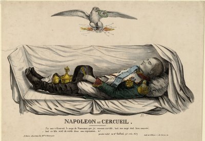 Napoleons kist, ca. 1840 door Unbekannt