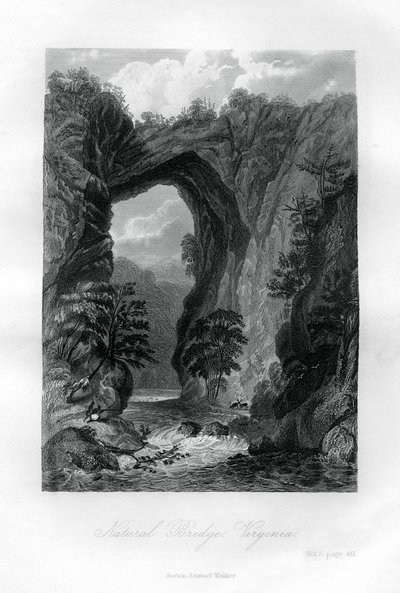 Natural Bridge, Virginia, VS door Unbekannt