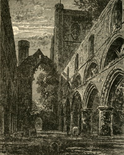 Schip van de Dunkeld-kathedraal, 1898 door Unbekannt
