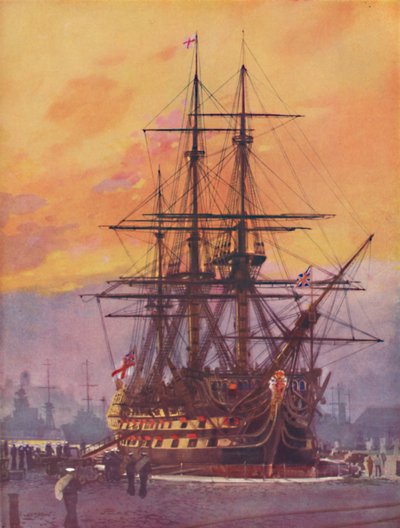 Vlaggenschip van Nelson zoals het vandaag is, 1936 door Unbekannt