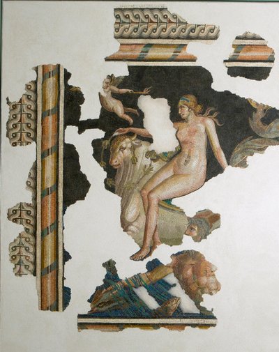Nereide, Italië (mozaïek) door Unbekannt