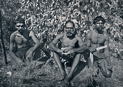 Nieuw-Zuid-Wales Aboriginals - King Billy en zijn A.D.C.