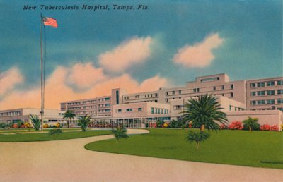 Nieuw tuberculoseziekenhuis, Tampa, Fla., c1940s door Unbekannt