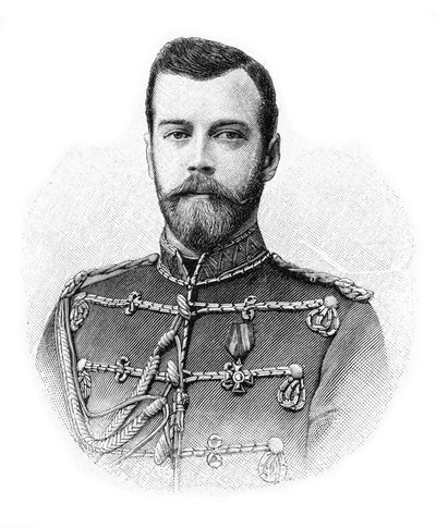 Nicholas II, laatste keizer van Rusland, 1900 door Unbekannt