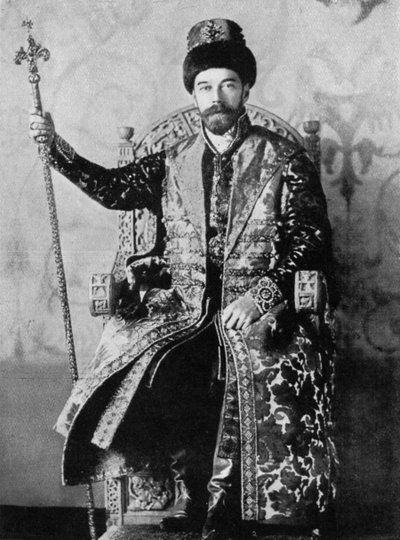 Nicolaas II van Rusland, 1894 door Unbekannt