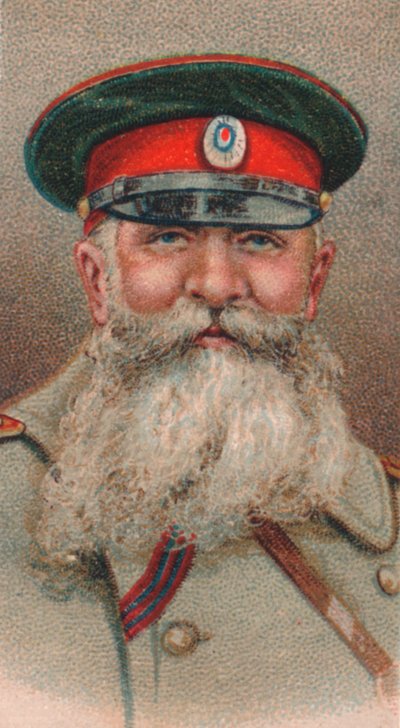 Nikolay Iudovich Ivanov 1851-1919, generaal in het keizerlijke Russische leger, 1917 door Unbekannt