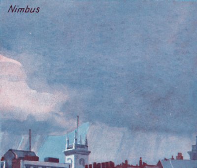 Nimbus - Een Dozijn van de Belangrijkste Wolkenvormen in de Lucht, 1935 door Unbekannt