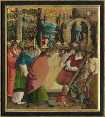 De vondst van het graf van St. Stefanus, protomartelaar door Unbekannt