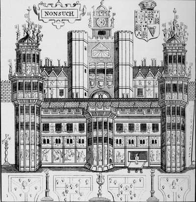 Nonsuch House, Londen, ca. 1845-1904 door Unbekannt