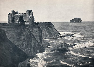 North Berwick - Tantallon Castle en de Bass Rock, 1895 door Unbekannt