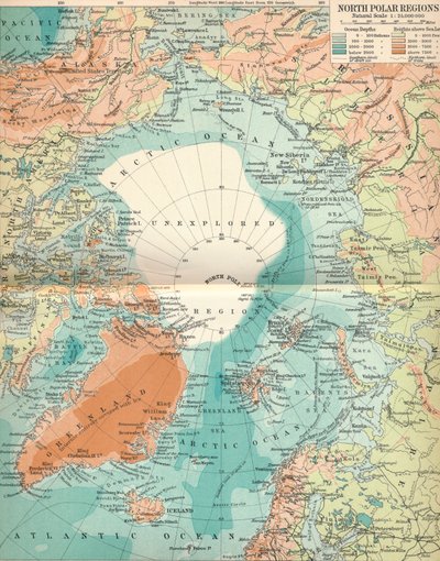 Noordpoolgebieden, circa 1903, 1904 door Unbekannt
