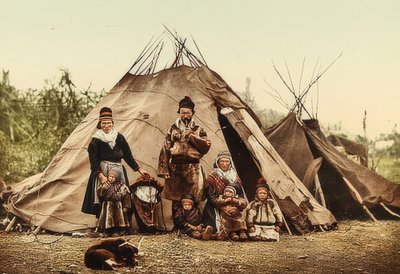 Noorwegen. Samen - Familie voor een tent door Unbekannt