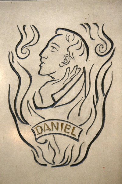 Notre Dame de France katholieke kerk, Londen. Daniël de profeet, Londen, Groot-Brittannië door Unbekannt