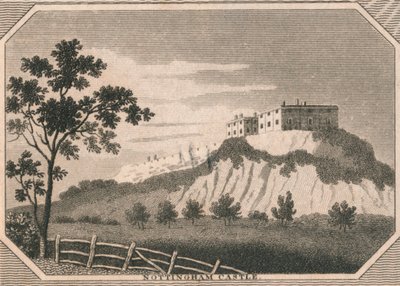 Nottingham Kasteel door Unbekannt