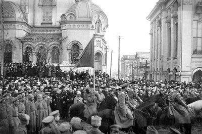 Bezetting van Charkov door het Vrijwilligersleger van Generaal Denikin, Russische Burgeroorlog, 1918 door Unbekannt