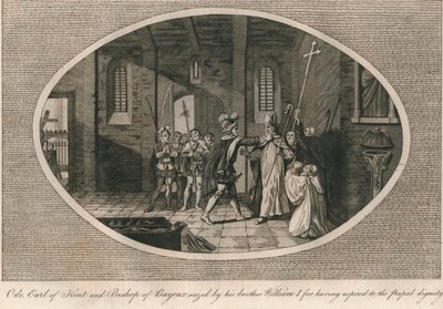Odo, graaf van Kent en bisschop van Bayeux, gevangen genomen door zijn broer Willem I, 1082 1793 door Unbekannt