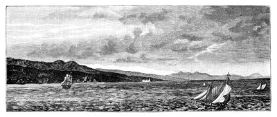 Voor de kust van Klein-Azië, ca. 1900 door Unbekannt