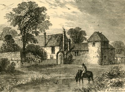 Oud Chalk Farm in 1730, ca. 1876 door Unbekannt
