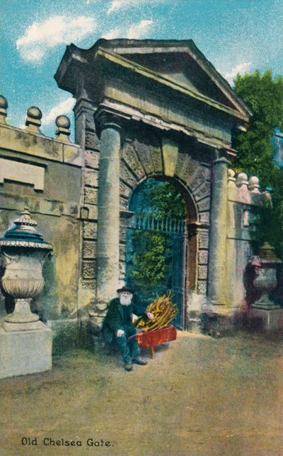 Oude Chelsea-poort, ca. 1910 door Unbekannt