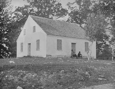 Oude Dunkards Kerk, Antietam, Maryland, ca. 1897 door Unbekannt